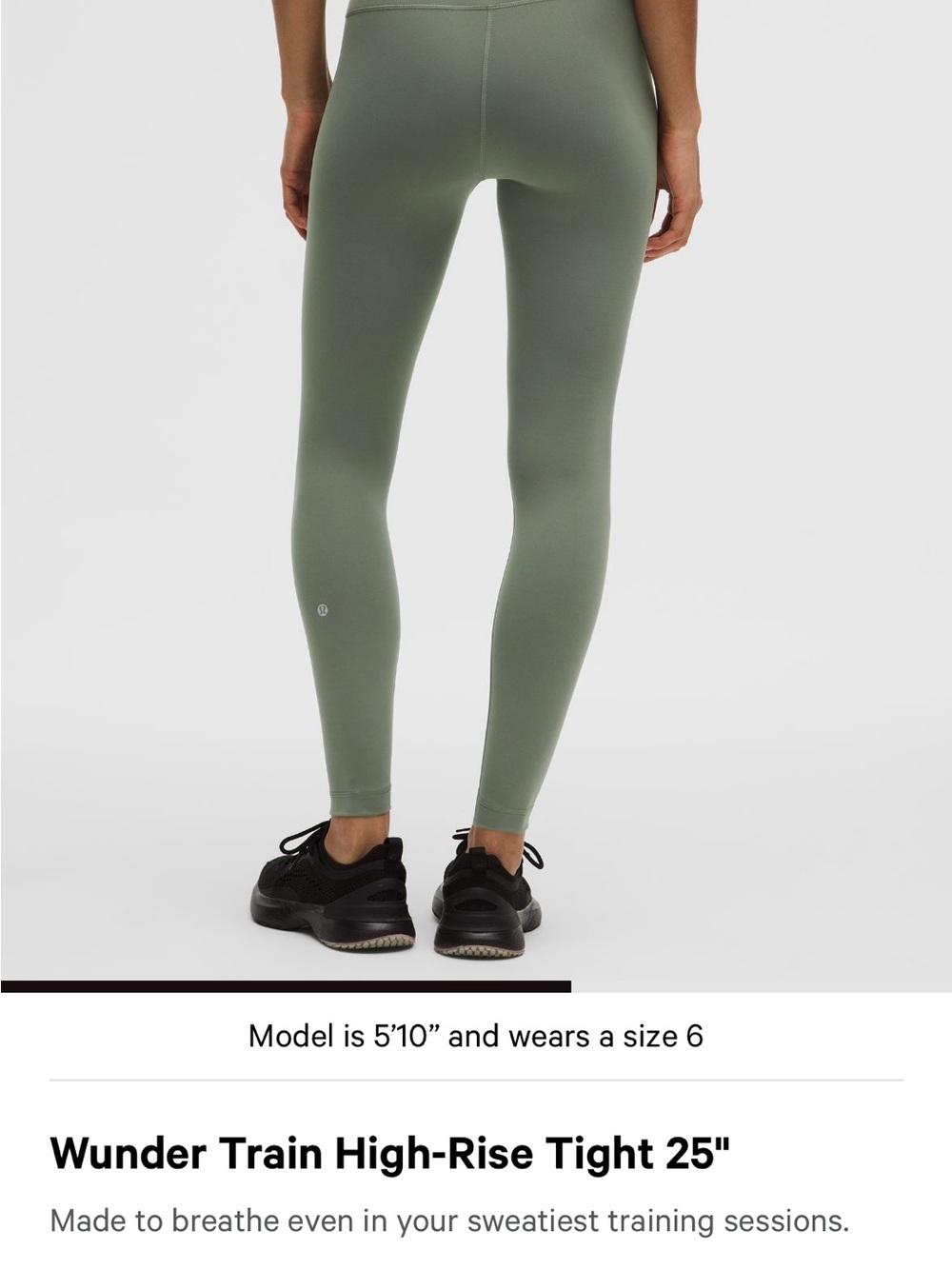 lululemon athletica High-Rise Leggings — Olive